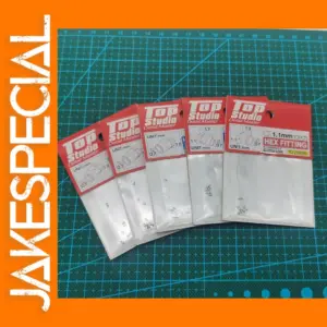 Hex Fitting Trumpet-Shape Model Car Parts Set