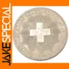 1861 Swiss Shooting Festival Silver Coin Replica