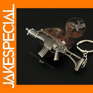 Mini G36C Gun Keychain 8cm Metal Model