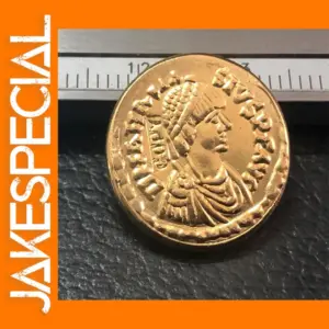 Ostrogothic Tremissis Replica Coin 491-518 AD