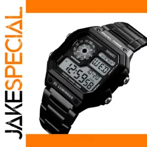 50M Waterproof Men's Digital Sport Watch