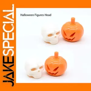 Halloween MOC Pumpkin Head Building Block Set