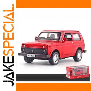 Diecast 1/32 Lada NIVA Off-Road Car Model Collectible