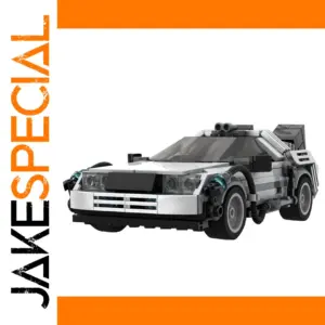 DeLorean Time Machine Building Blocks Kit 389 pcs