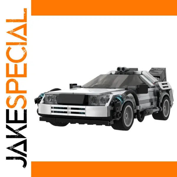 DeLorean Time Machine Building Blocks Kit 389 pcs