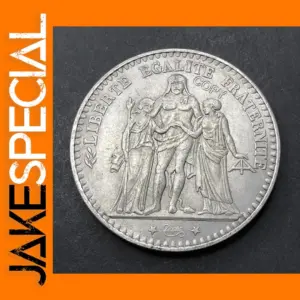 French Hercules 10 Francs Copper Coin Replica