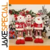 Red Cartoon Christmas Doll Decoration