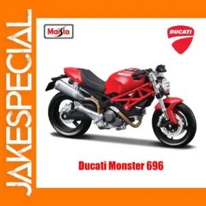 Maisto 1:18 Ducati Monster 696 Model Motorcycle