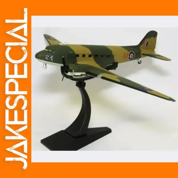 1:72 Scale C-47 Transport Aircraft Model