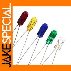 200pcs Mixed Color 3mm 6V Mini Bulbs