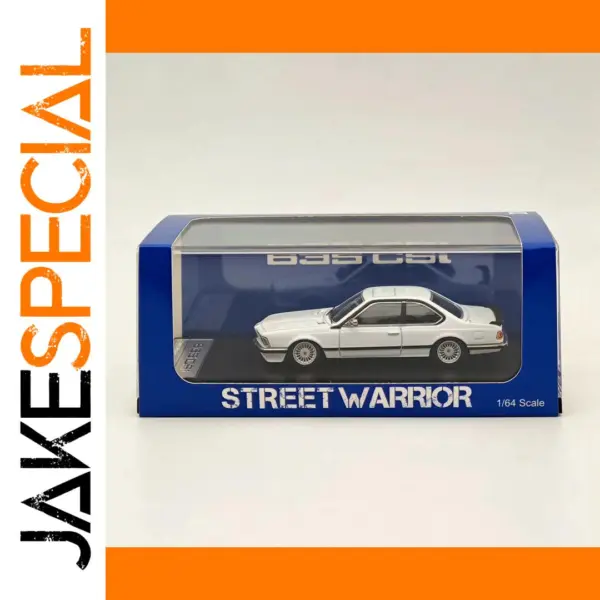 Street Warrior 1/64 E24 6 Series 635 CSI Diecast Car