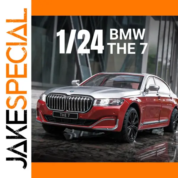 1/24 BMW 760Li Diecast Model Car with Sound
