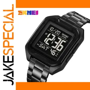 Digital Military Wristwatch for Men Waterproof