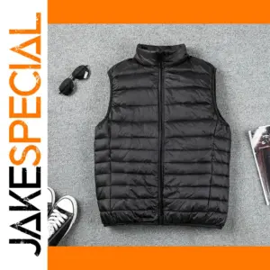 Ultralight Sleeveless Down Vest for Men