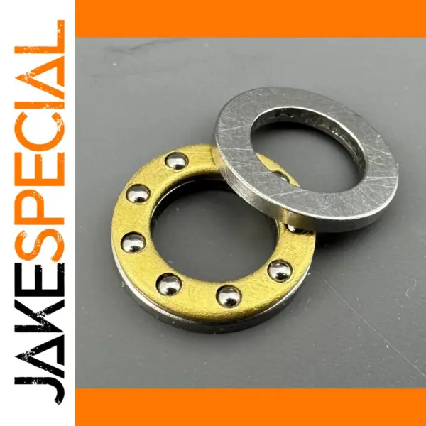 6 Pcs F6-10M Guitar Bridge Ball Bearings