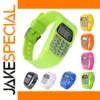 Children's Digital Calculator Watch with Colorful Strap
