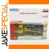 1:43 Scale Iveco Trailer+Porsche Model Kit