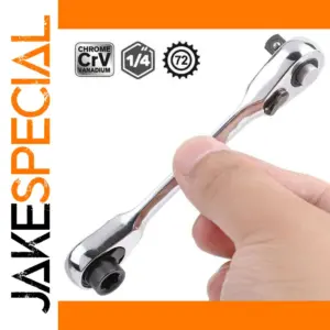 Mini Double-Head 1/4 Inch Ratchet Wrench