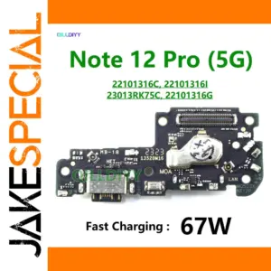 Xiaomi Redmi Note 12 Pro 5G USB Charging Dock Replacement
