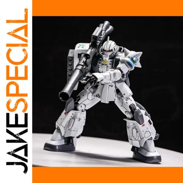 ZAKU Warrior GTO White Devil Model Action Figure