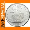 1873 CC Silver Plated Commemorative Coin