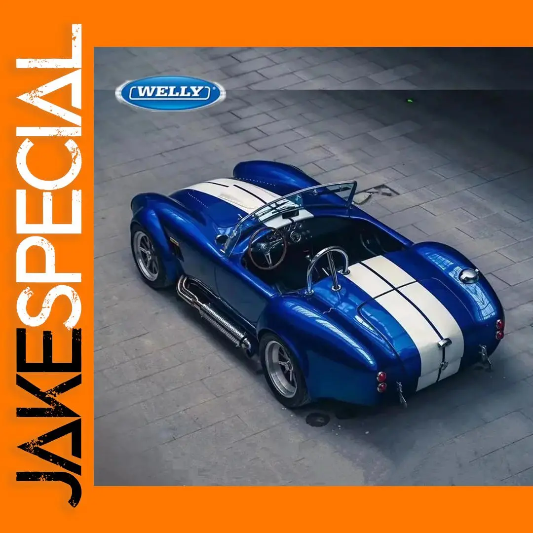 WELLY 1:36 Shelby Cobra 427 S/C Diecast Model 1 WELLY 1:36 Shelby Cobra 427 S/C Diecast Model