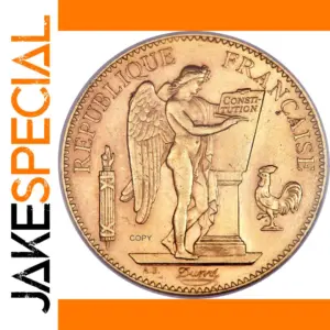 France 1911 Replica 100 Francs Gold Coin