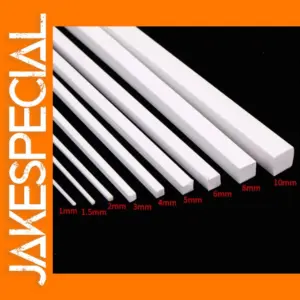 100pcs 0.5-10mm ABS Square Rods Set