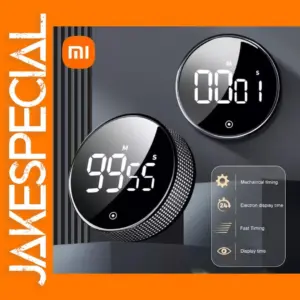 Digital Rotary Kitchen Timer with LED Display