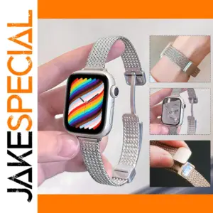 Luxury Metal Magnetic Strap for Apple Watch Models