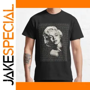 Marilyn Monroe Vintage Graphic T-Shirt 100% Cotton