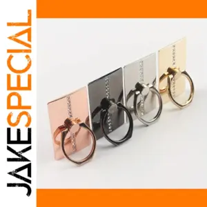 Luxury Diamond Phone Ring Holder for iPhone 15