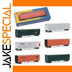 HO Scale 1:87 Steel Reefer Train Car