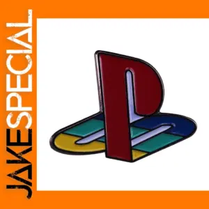 PlayStation Logo Enamel Brooch Pin