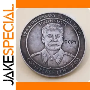 Joseph Stalin 60th Anniversary Replica Coin