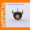 5-Way/3-Way Guitar Pickup Selector Switch