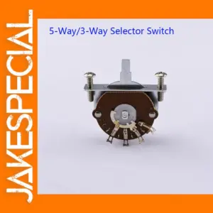 5-Way/3-Way Guitar Pickup Selector Switch