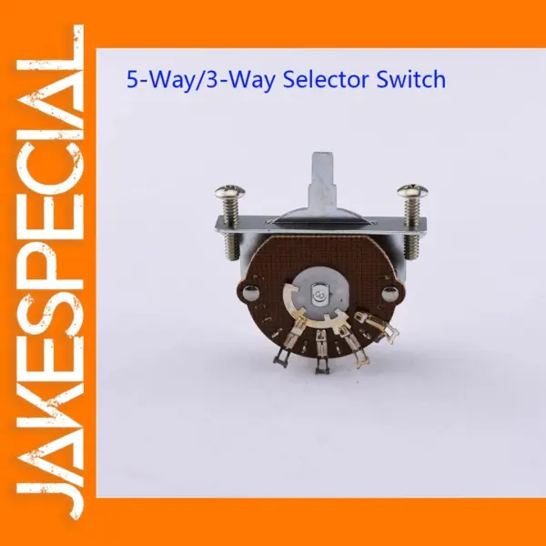 5-Way/3-Way Guitar Pickup Selector Switch