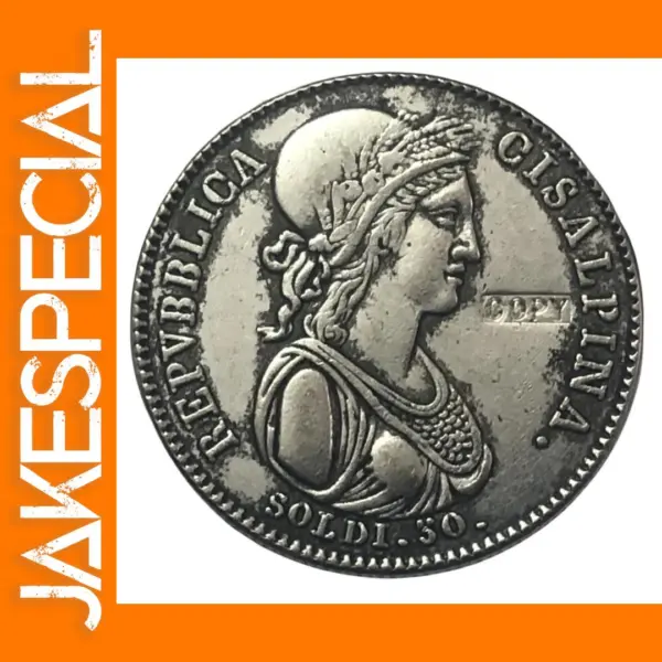 1801 Antique 30 Soldi Coin Replica