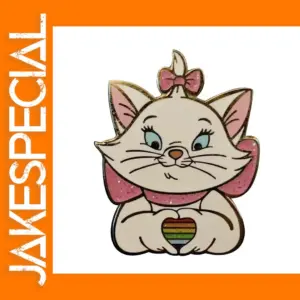 Aristocats Marie Cat enamel pin brooch