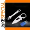 Multifunctional Outdoor Knife Fork Tool Card
