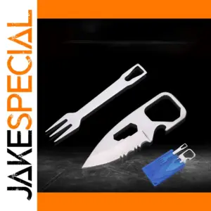 Multifunctional Outdoor Knife Fork Tool Card
