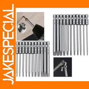 11-Piece S2 Steel Magnetic Torx Screwdriver Set