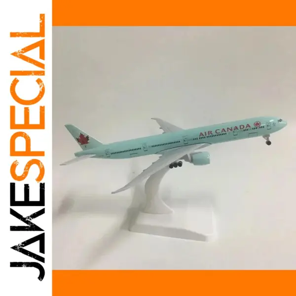 20cm Boeing 777 Air Canada Alloy Model Plane