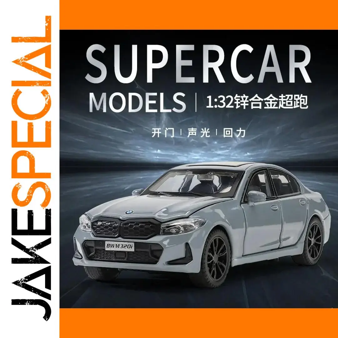 1:32 BMW 320I Diecast Metal Model Car 1 1:32 BMW 320I Diecast Metal Model Car