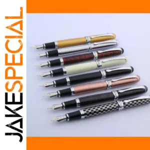 JINHAO X750 0.7mm Fountain Pen Bright Silver