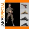 1:6 Scale Diecast Gun Model for Action Figures