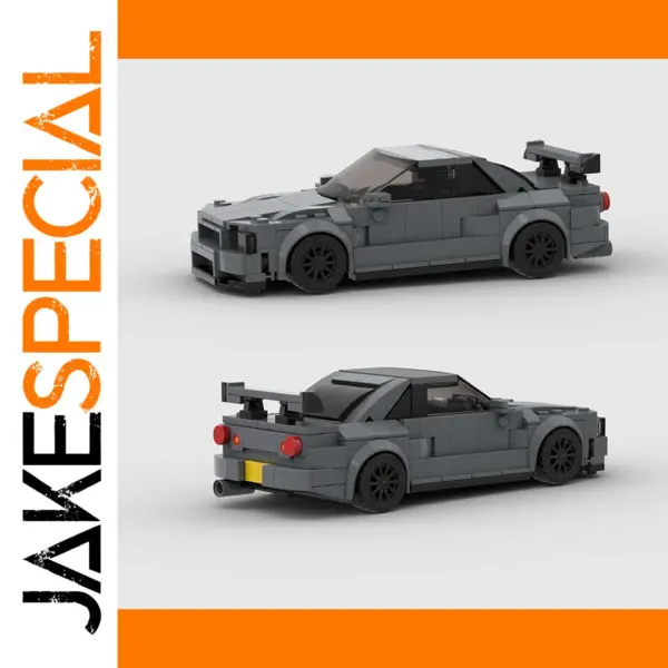 Skyline GT-R R34 Building Blocks Set