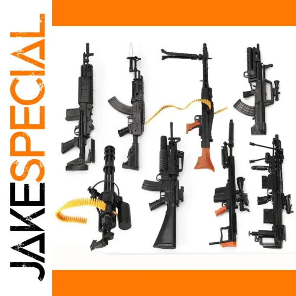 1:6 Scale Gun Model Set - 8 Pieces