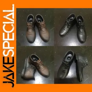 1/6 Male Leather Shoes for Action Figures
